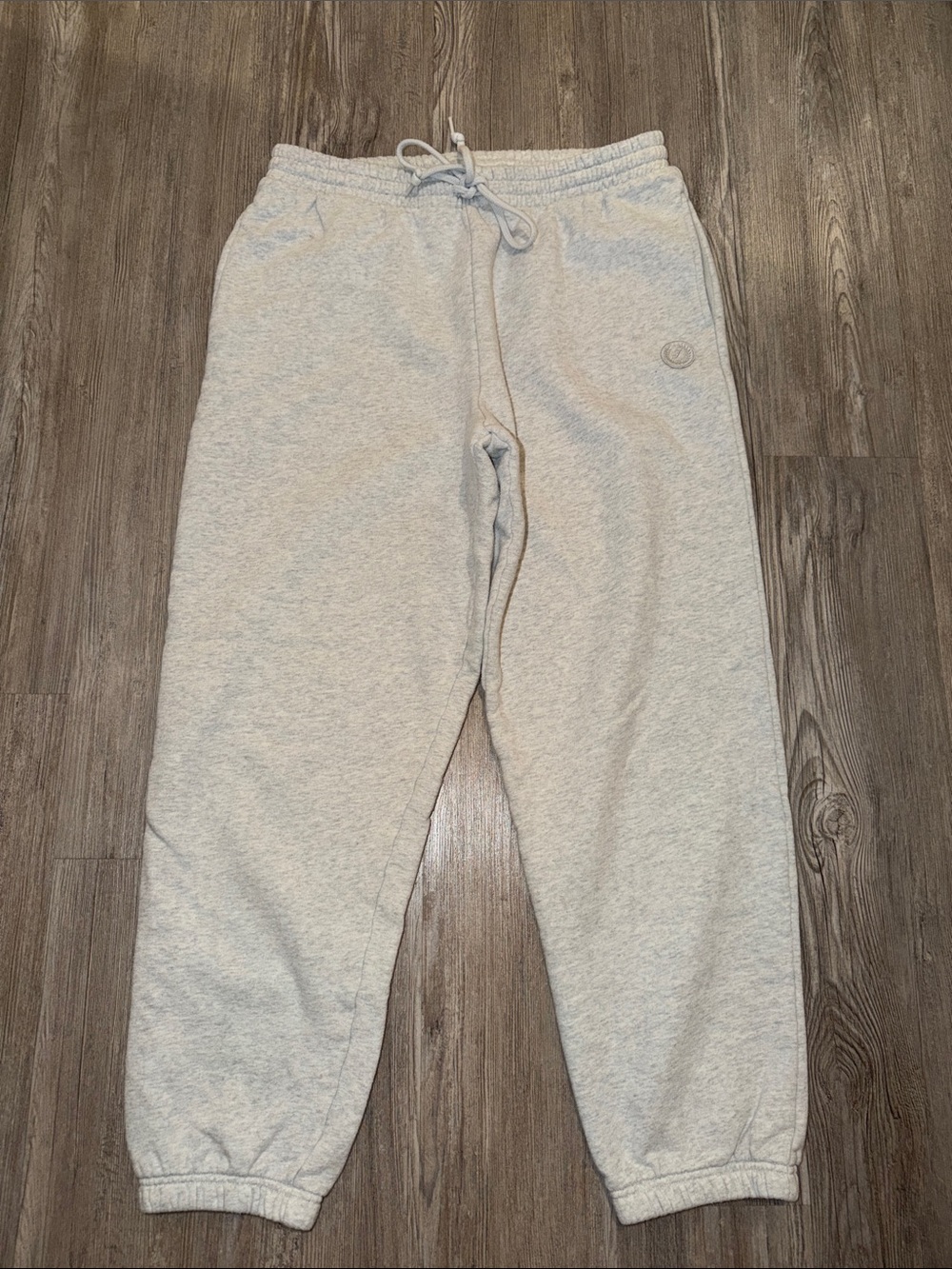 Victoria’s Secret Pink Heather Gray Drawstring Jogger Sweatpants